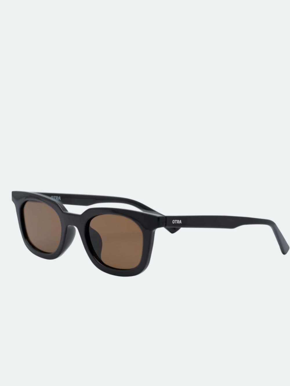 OTRA Black Sunglasses for Women - Classic Rectangular Frame